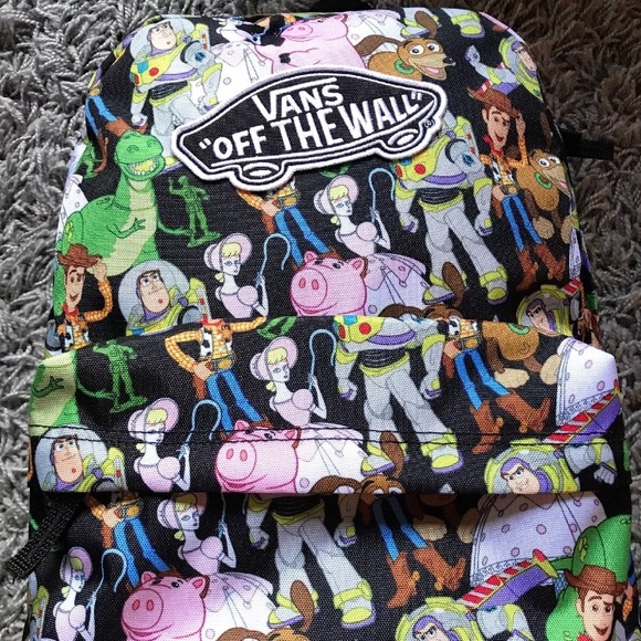 Vans Other - Vans Toy Story Disney Pixar Backpack RARE